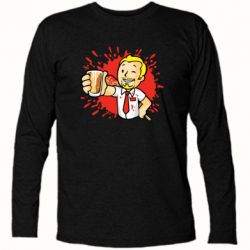 Футболка с длинным рукавом Fallout  boy blood - PrintSalon