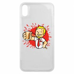 Чехол для iPhone Xs Max Fallout  boy blood - PrintSalon