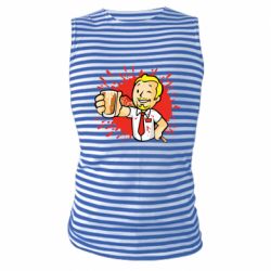 Майка-тельняшка Fallout  boy blood - PrintSalon