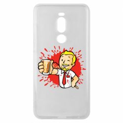 Чехол для Meizu Note 8 Fallout  boy blood - PrintSalon