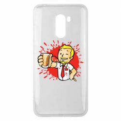 Чехол для Xiaomi Pocophone F1 Fallout  boy blood - PrintSalon