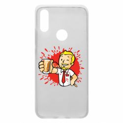 Чехол для Xiaomi Redmi 7 Fallout  boy blood - PrintSalon