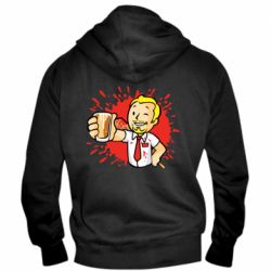 Мужское худи на молнии Fallout  boy blood - PrintSalon