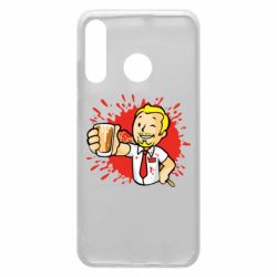 Чехол для Huawei P30 Lite Fallout  boy blood - PrintSalon