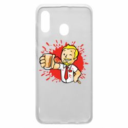 Чехол для Samsung A30 Fallout  boy blood - PrintSalon