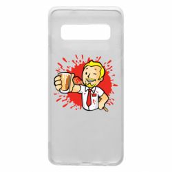 Чехол для Samsung S10 Fallout  boy blood - PrintSalon