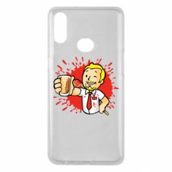 Чехол для Samsung A10s Fallout  boy blood - PrintSalon