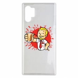 Чехол для Samsung Note 10 Plus Fallout  boy blood - PrintSalon