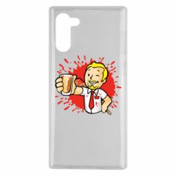 Чехол для Samsung Note 10 Fallout  boy blood - PrintSalon