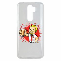 Чехол для Xiaomi Redmi Note 8 Pro Fallout  boy blood - PrintSalon