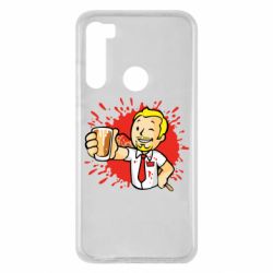 Чехол для Xiaomi Redmi Note 8 Fallout  boy blood - PrintSalon