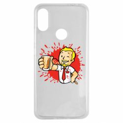Чехол для Xiaomi Redmi Note 7 Fallout  boy blood - PrintSalon