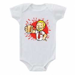 Детский бодик Fallout  boy blood - PrintSalon