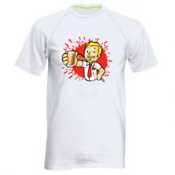 Мужская футболка для спорта Fallout  boy blood - PrintSalon