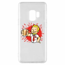 Чехол для Samsung S9 Fallout  boy blood - PrintSalon