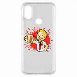 Чехол для Xiaomi Mi A2 Fallout  boy blood - PrintSalon