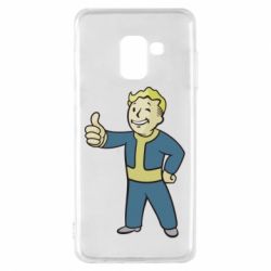 Чехол для Samsung A8 2018 Fallout Boy
