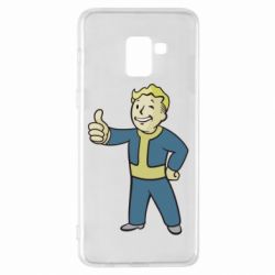 Чехол для Samsung A8+ 2018 Fallout Boy - PrintSalon