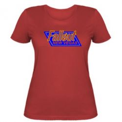 Женская футболка Fallout New Vegas - PrintSalon