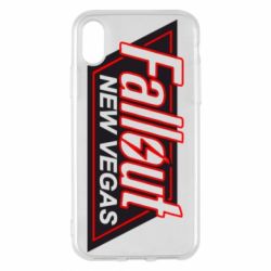 Чехол для iPhone X/Xs Fallout New Vegas - PrintSalon