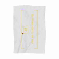 Полотенце с принтом Фаллоут окно - Теперь Вы одеты, как черт. - PrintSalon