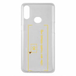 Чехол для Samsung A10s Фаллоут окно - Теперь Вы одеты, как черт. - PrintSalon