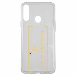 Чехол для Samsung A20s Фаллоут окно - Теперь Вы одеты, как черт. - PrintSalon