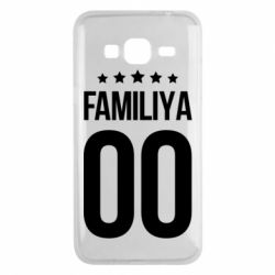 Чехол для Samsung J3 2016 Фамилия и номер