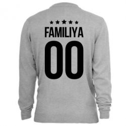 Cвитшот Фамилия и номер - PrintSalon