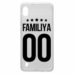 Чехол для Samsung A10 Фамилия и номер - PrintSalon