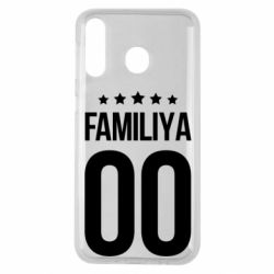 Чехол для Samsung M30 Фамилия и номер - PrintSalon