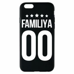 Чехол для iPhone 6/6S Фамилия и номер - PrintSalon