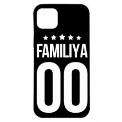Чехол для iPhone 14 Plus Фамилия и номер - PrintSalon