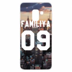 Чехол для Samsung A8 2018 Фамилия номер Нью-Йорк