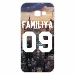 Чехол для Samsung A5 2017 Фамилия номер Нью-Йорк - PrintSalon