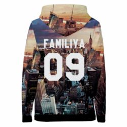 Жіноче 3D худі Прізвище номер Нью-Йор