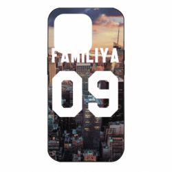 Чехол для iPhone 14 Pro Фамилия номер Нью-Йорк - PrintSalon