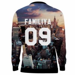 3D свитшот Фамилия номер Нью-Йорк - PrintSalon