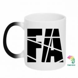 Чашка-хамелеон Family fa - PrintSalon