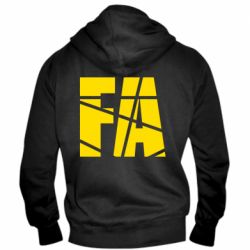 Мужское худи на молнии Family fa - PrintSalon