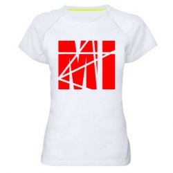 Женская футболка для спорта Family mi - PrintSalon