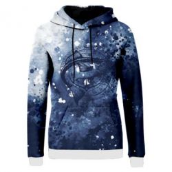 Жіноче 3D худі Fans of fishing-PrintSalon Жіноче 3D худі Fans of fishing