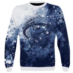 3D світшот Fans of fishing - PrintSalon