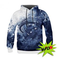 Дитяче 3D худі Fans of fishing