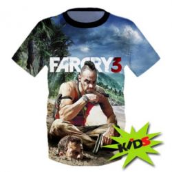 Детская 3D футболка Far cry 3 Vaas Montenegro