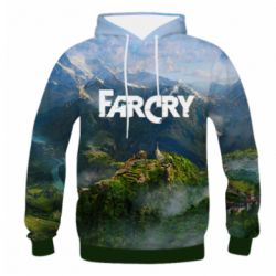 Мужское 3D худи Far Cry and game background - PrintSalon