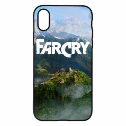 Чехол для iPhone X/Xs Far Cry and game background - PrintSalon