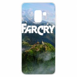 Чехол для Samsung A8 2018 Far Cry and game background - PrintSalon