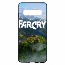 Чехол для Samsung S10 Far Cry and game background-PrintSalon Чехол для Samsung S10 Far Cry and game background