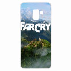 Чехол для Samsung A8+ 2018 Far Cry and game background - PrintSalon